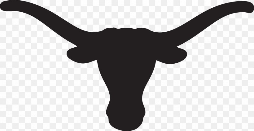 Texas Longhorns Football University Of Texas At Austin English Longhorn Clip Art, PNG, 1800x937px, Texas Longhorn, Black And White, Cattle, Cattle Like Mammal, Cow Goat Family Download Free