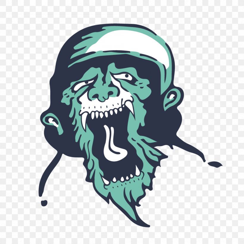 Clip Art Illustration Logo Organism Project, PNG, 1000x1000px, Logo, Fictional Character, Green, Head, Legendary Creature Download Free