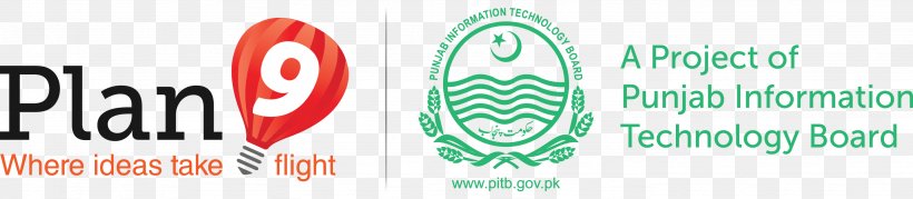Logo Punjab Information Technology Board Brand Plan 9 Font, PNG, 2872x628px, Logo, Brand, Pakistan, Plan 9, Project Download Free