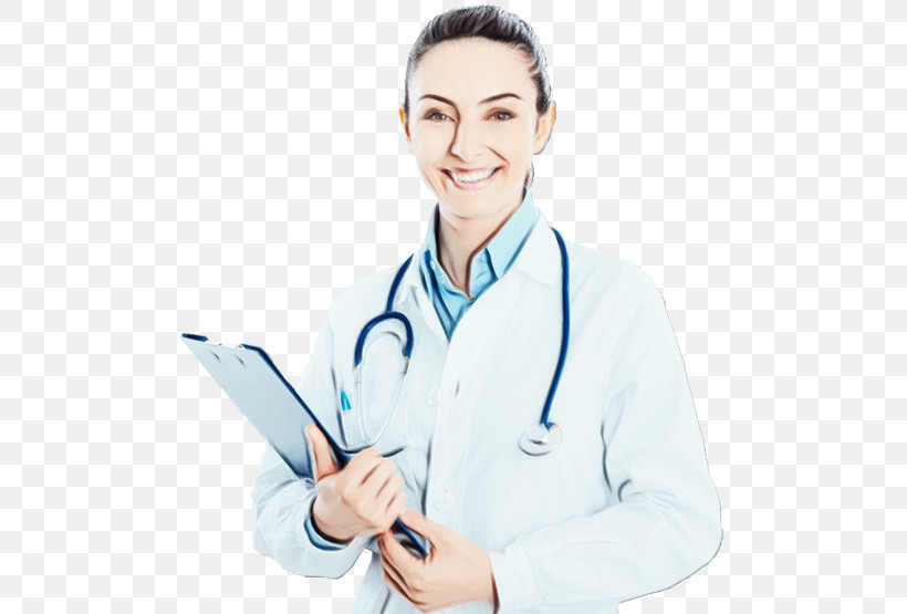 Stethoscope, PNG, 500x555px, Watercolor, Health, Health Care, Hospital, Medical Glove Download Free