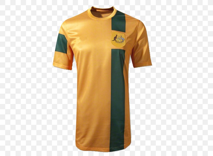 T-shirt Australia National Football Team 2018 World Cup Jersey, PNG, 600x600px, 2018 World Cup, Tshirt, Active Shirt, Australia, Australia National Football Team Download Free