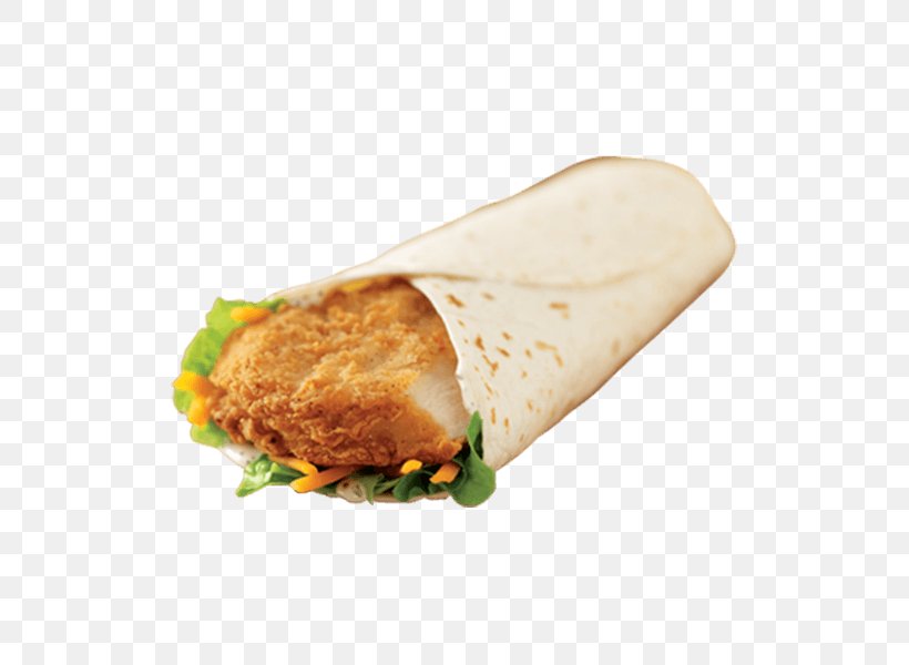 Burrito Wrap Fast Food Hamburger Chicken Sandwich, PNG, 600x600px, Burrito, Breading, Chicken As Food, Chicken Sandwich, Cuisine Download Free