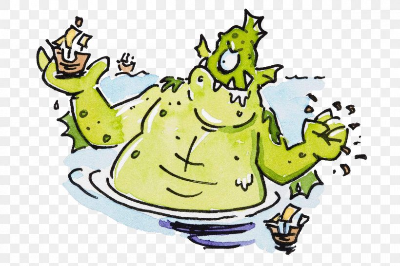 Hulk Cartoon Sea Monster, PNG, 1200x800px, Cartoon, Amphibian, Area, Art, Clip Art Download Free