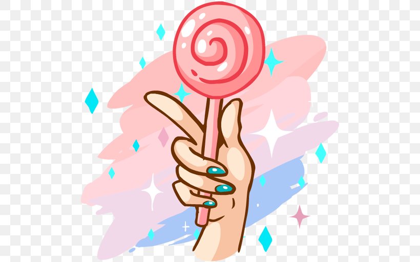 Lollipop Sticker Sweetness 0, PNG, 512x512px, Watercolor, Cartoon, Flower, Frame, Heart Download Free