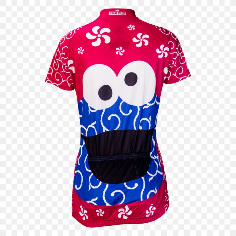 T-shirt Clothing Cycling Jersey Cookie Monster, PNG, 1024x1024px, Tshirt, Bicycle, Clothing, Clothing Sizes, Cookie Monster Download Free