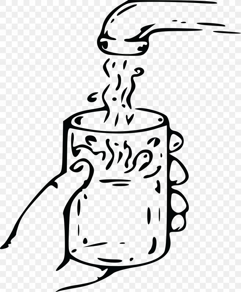 Water Glass Black And White Clip Art, PNG, 4000x4835px, Water, Art, Artwork, Black, Black And White Download Free
