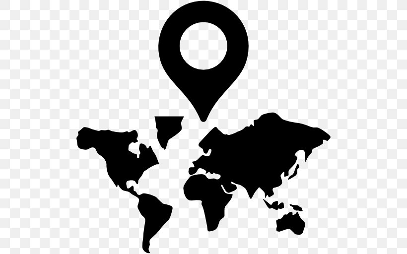 Harare International School World Map, PNG, 512x512px, Harare International School, Black, Black And White, Fictional Character, Flat Earth Download Free
