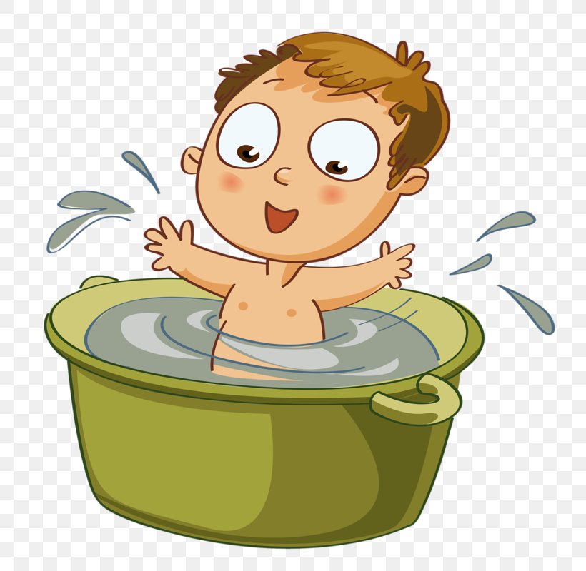 Infant Bathing Clip Art, PNG, 780x800px, Infant, Art, Bathing, Bathtub, Cartoon Download Free