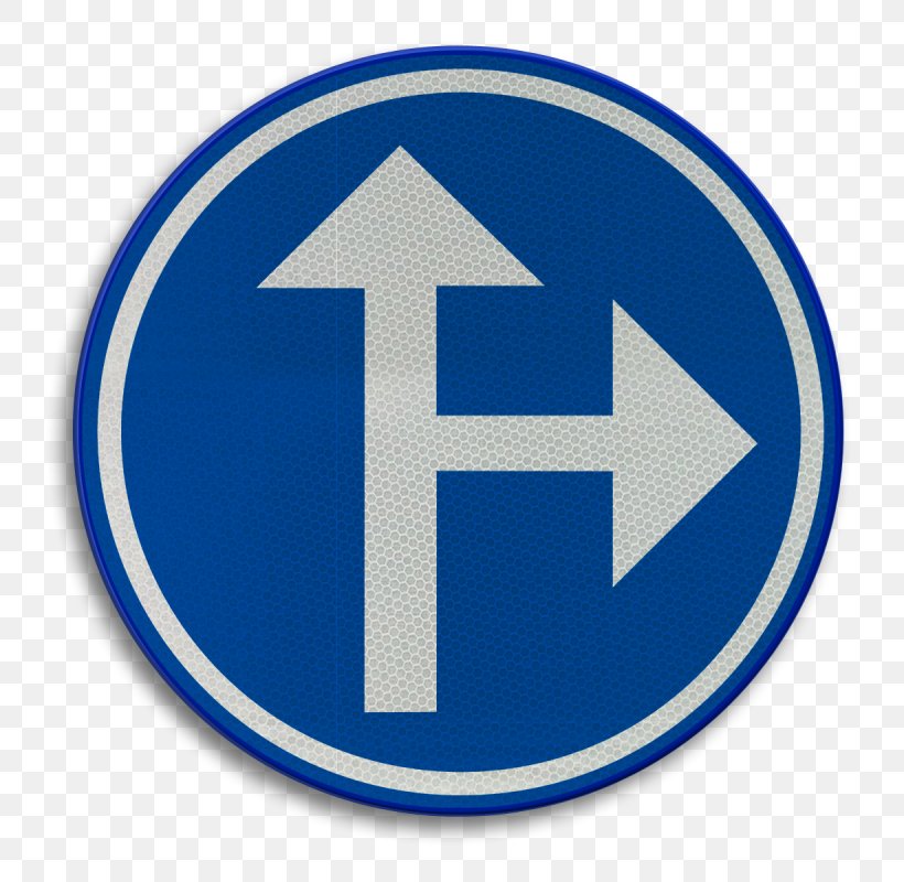 Traffic Sign Arrow Arah, PNG, 800x800px, Traffic Sign, Arah, Belgium, Blue, Brand Download Free