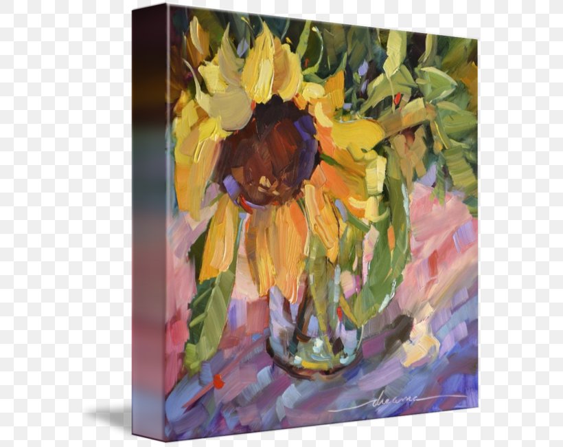 Floral Design Acrylic Paint Modern Art Still Life Painting, PNG, 589x650px, Floral Design, Acrylic Paint, Art, Artist, Artwork Download Free