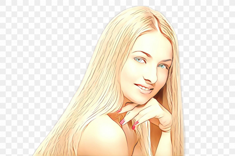 Hair Face Blond Beauty Hairstyle, PNG, 2448x1632px, Hair, Beauty, Blond, Cartoon, Chin Download Free