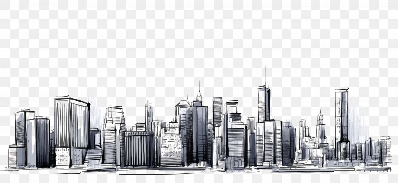 Manhattan Cities: Skylines Drawing, PNG, 2850x1317px, Manhattan, Brand, Cities Skylines, City, Cityscape Download Free