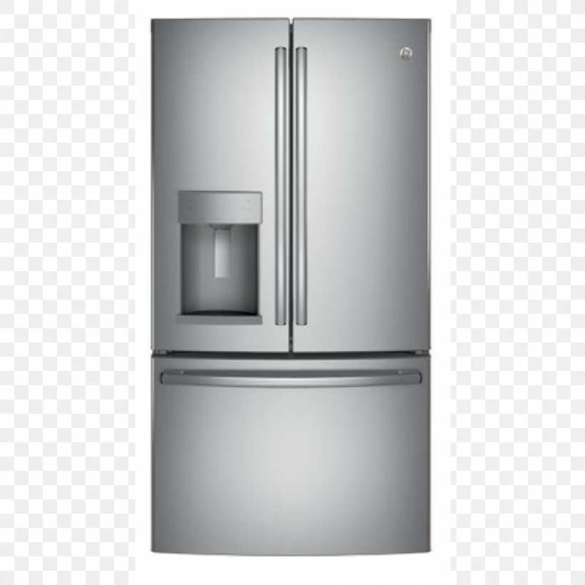 Refrigerator General Electric Frigidaire Gallery FGHB2866P GE Profile Energy Star, PNG, 1000x1000px, Refrigerator, Cubic Foot, Door, Energy Star, Frigidaire Gallery Fghb2866p Download Free
