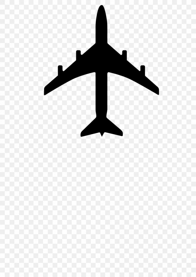 Airplane Clip Art, PNG, 958x1355px, Airplane, Aircraft, Black And White, Logo, Royaltyfree Download Free