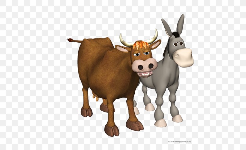 Dairy Cattle Ox Goat Bull, PNG, 500x500px, Dairy Cattle, Animal Figure, Bull, Cartoon, Cattle Download Free
