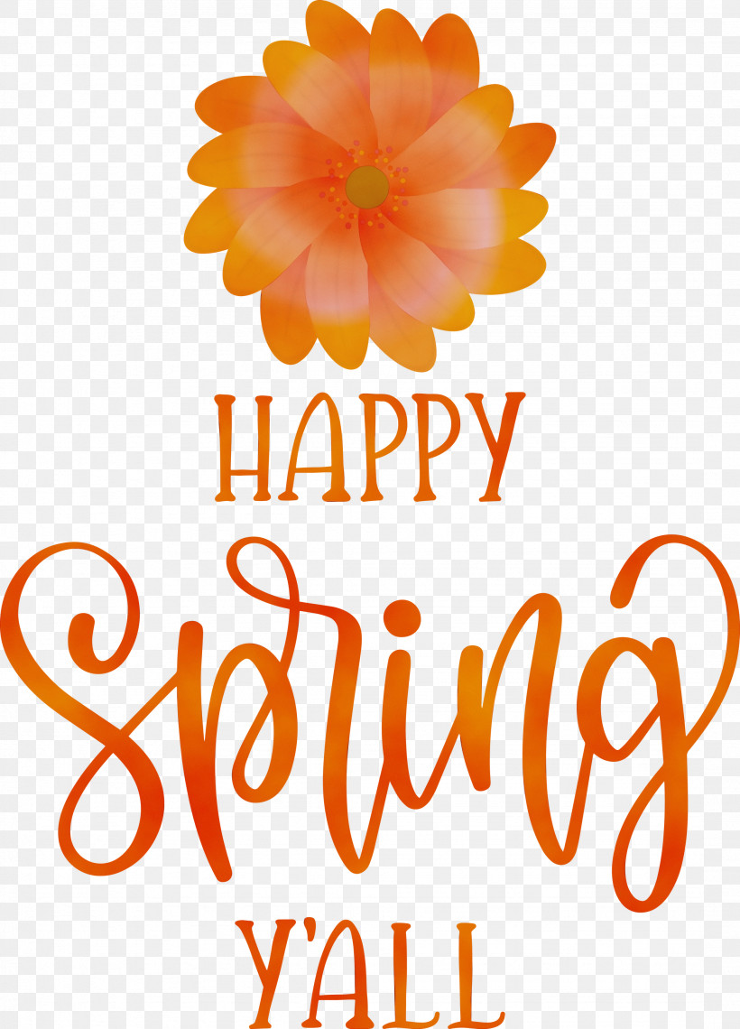 Floral Design, PNG, 2156x2999px, Happy Spring, Cut Flowers, Floral Design, Logo, Meetme Download Free