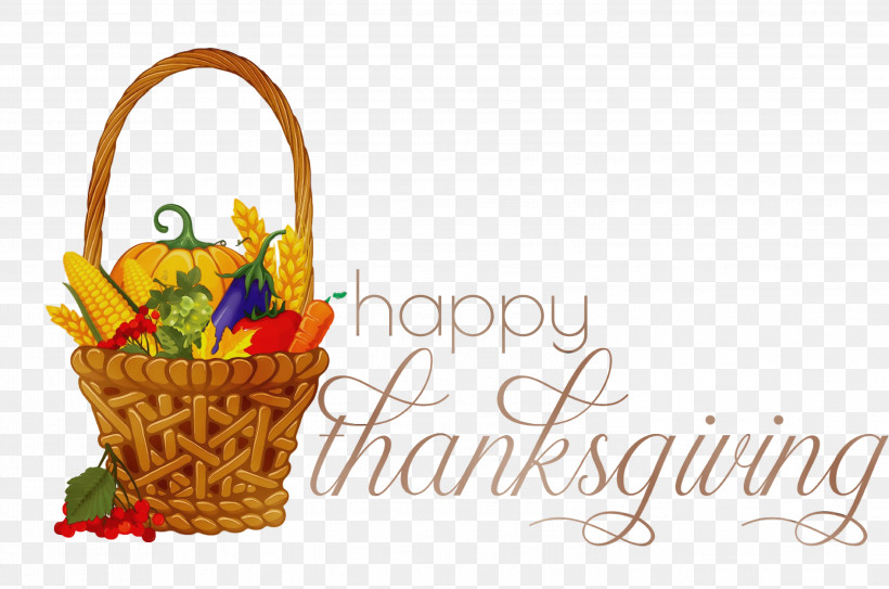 Flower Bouquet, PNG, 2999x1986px, Happy Thanksgiving, Basket, Cartoon, Drawing, Easter Basket Download Free
