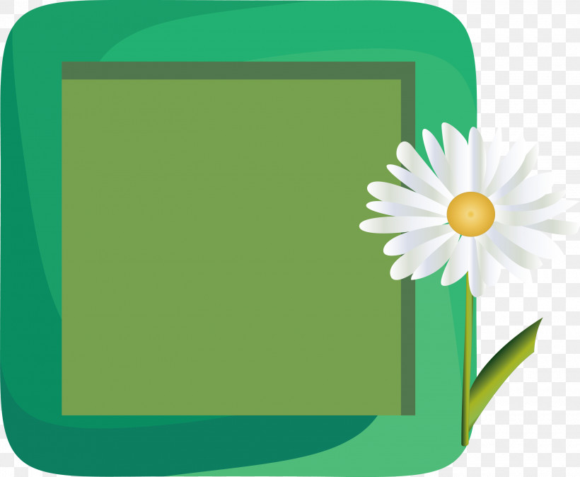Flower Photo Frame Flower Frame Photo Frame, PNG, 3000x2466px, Flower Photo Frame, Flower, Flower Frame, Geometry, Green Download Free