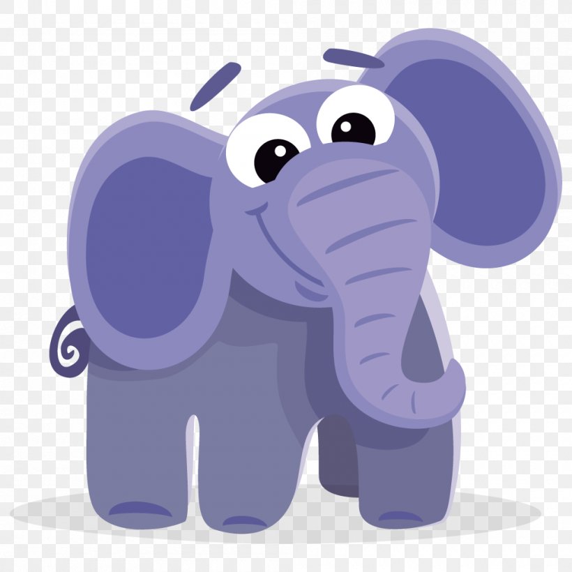 African Elephant Clip Art, PNG, 1000x1000px, African Elephant, Cartoon, Cuteness, Elephant, Elephants And Mammoths Download Free