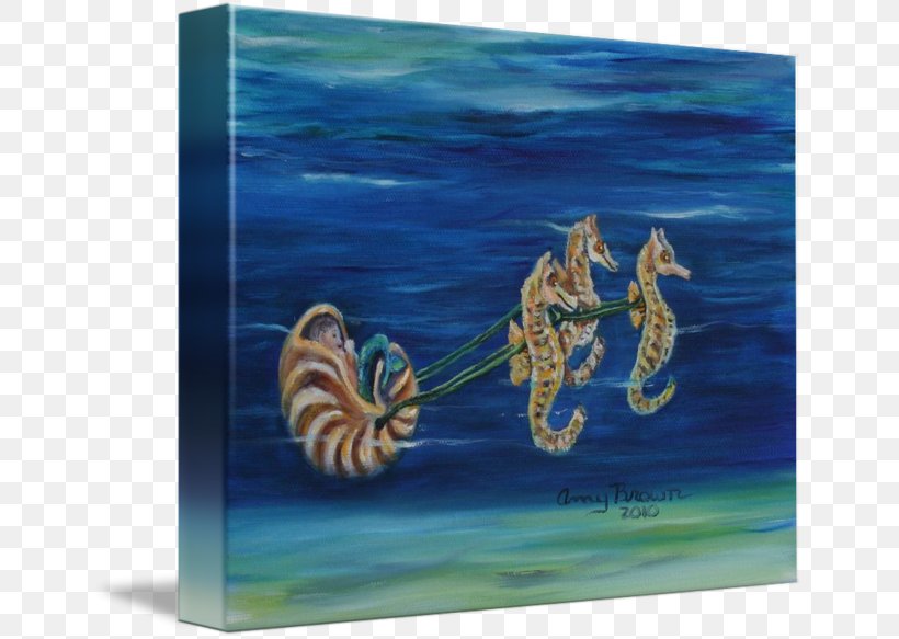 Seahorse Painting Acrylic Paint, PNG, 650x583px, Seahorse, Acrylic Paint, Acrylic Resin, Art, Biology Download Free