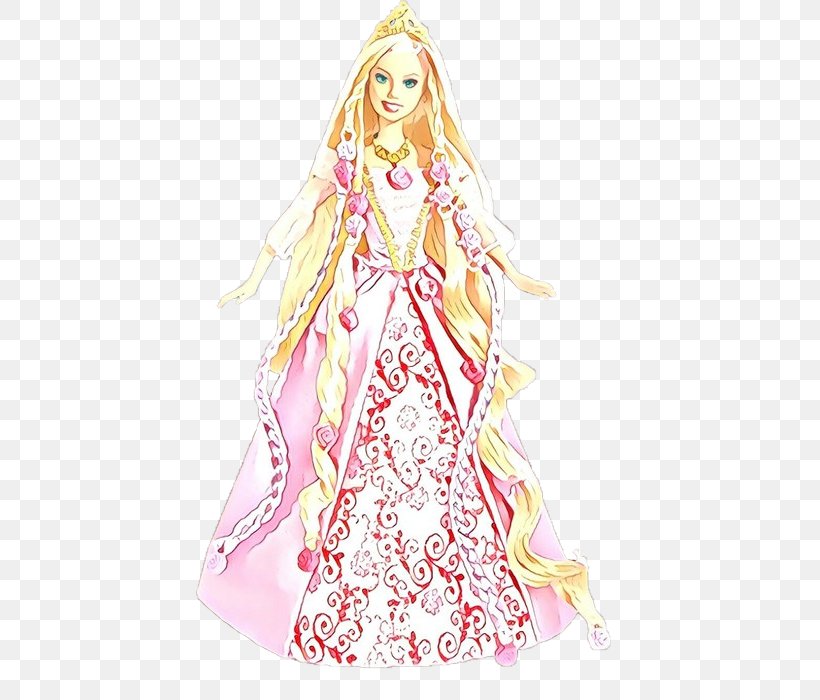 Doll Barbie Pink Costume Design Fashion Illustration, PNG, 700x700px, Cartoon, Barbie, Costume, Costume Design, Doll Download Free