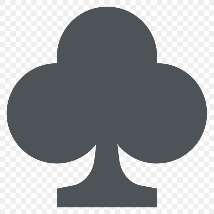 Emoji Meaning Symbol Four-leaf Clover Spade, PNG, 1024x1024px, Emoji, Arabic Wikipedia, Black And White, Dream, Dream Interpretation Download Free