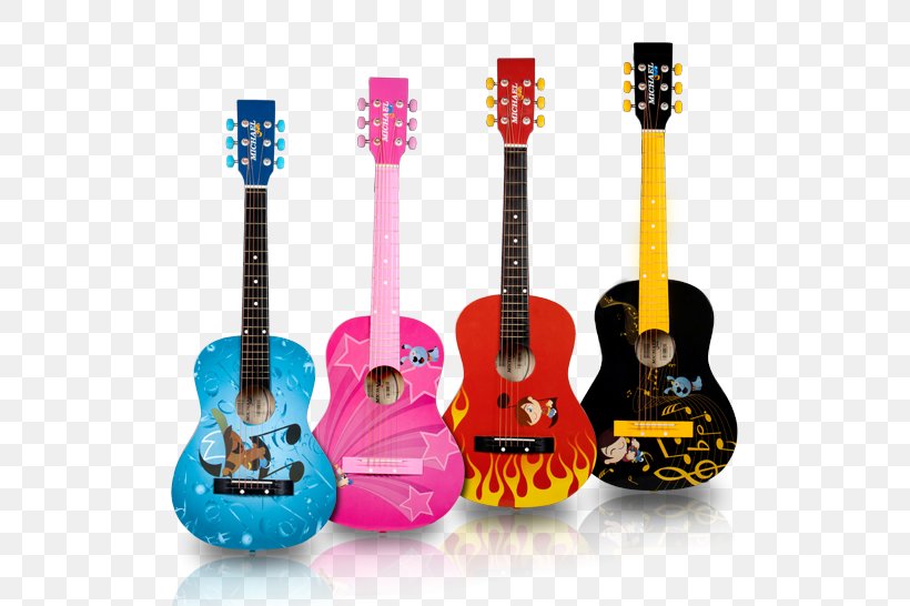 Acoustic Guitar Ukulele Classical Guitar Musical Instruments Tiple, PNG, 560x546px, Watercolor, Cartoon, Flower, Frame, Heart Download Free