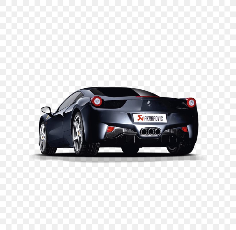 FERRARI 458 4.5 ITALIA SPIDER Car Ferrari S.p.A. Akrapovič, PNG, 800x800px, Ferrari, Automotive Design, Automotive Exterior, Brand, Bumper Download Free