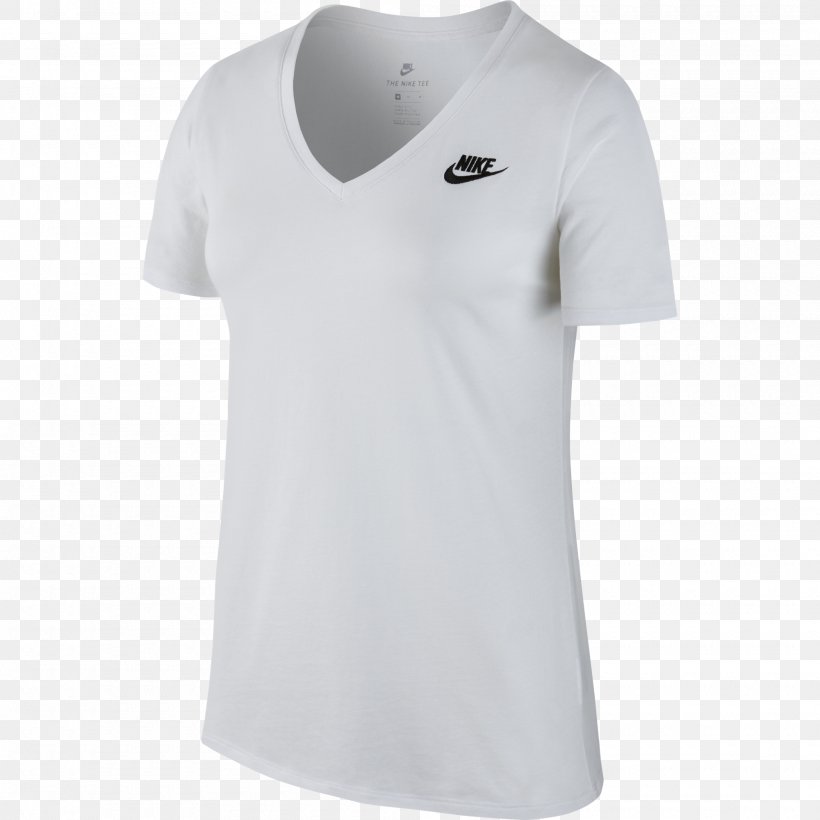 T-shirt Nike Air Max Swoosh Top, PNG, 2000x2000px, Tshirt, Active Shirt, Brand, Clothing, Collar Download Free