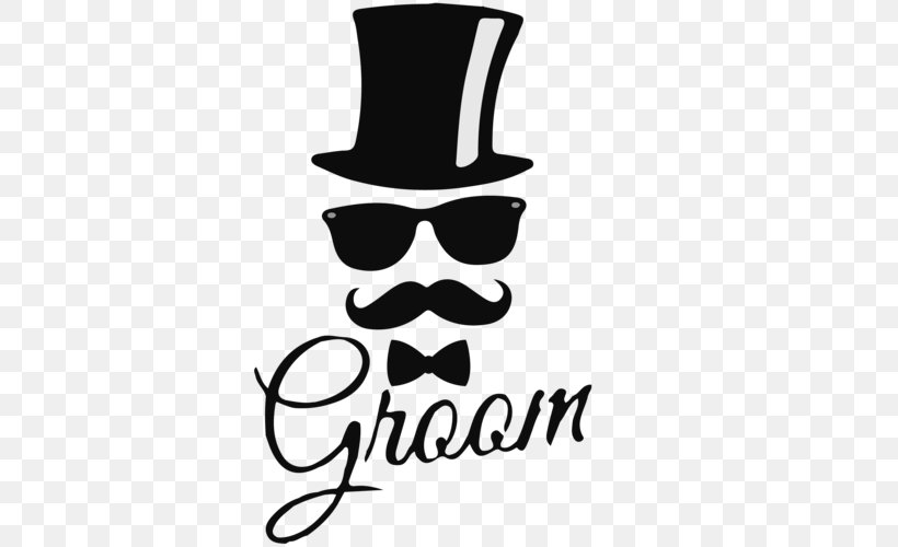 T-shirt Bridegroom Groomsman Best Man, PNG, 500x500px, Tshirt, Best Man, Black, Black And White, Brand Download Free