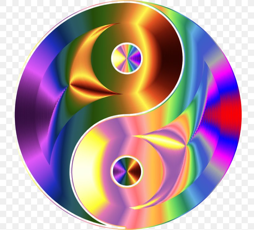 Yin And Yang Clip Art, PNG, 742x742px, Yin And Yang, Abstract Art, Color, Compact Disc, Symbol Download Free