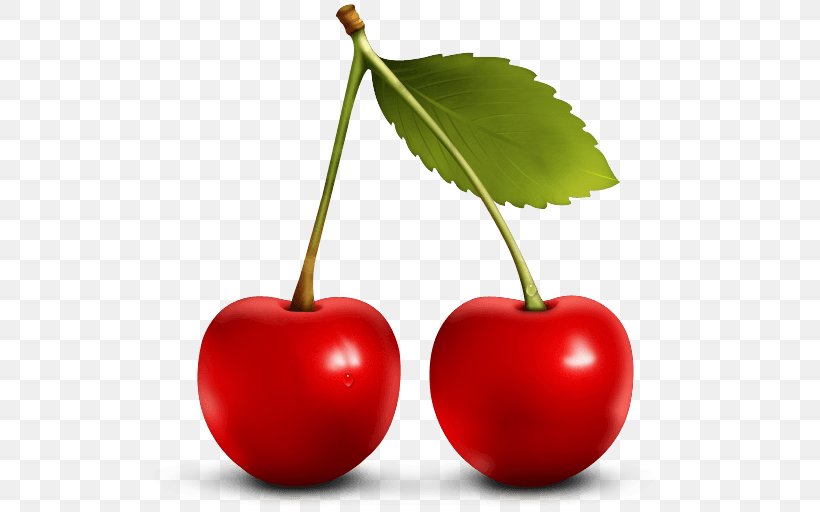 Cherry Berry Fruit Icon, PNG, 512x512px, Cupcake, Apple, Berry, Cherry, Diet Food Download Free