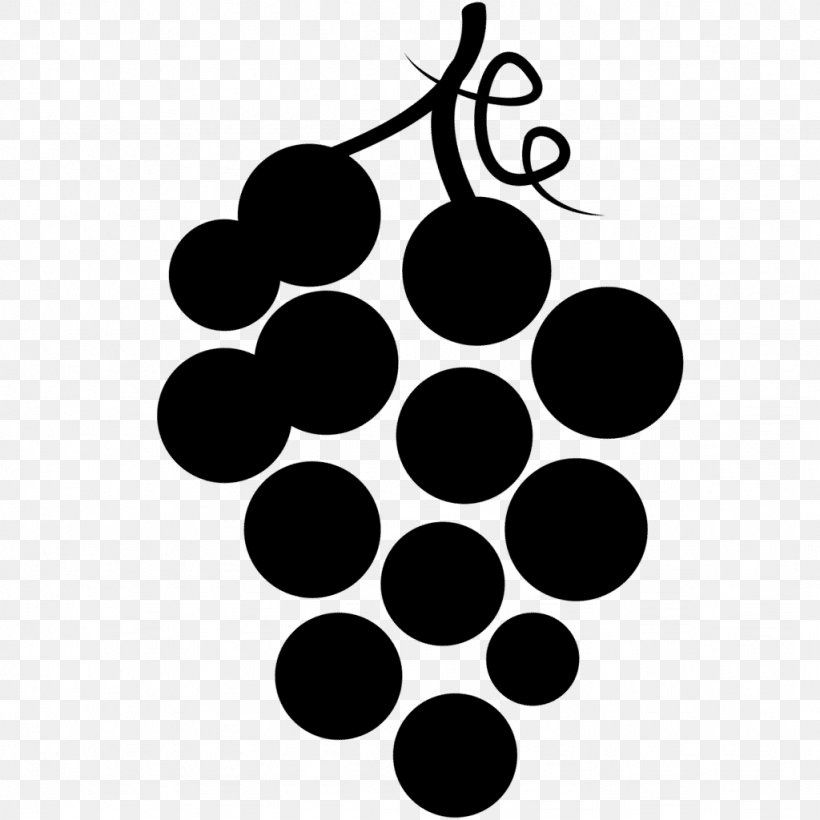 Common Grape Vine Wine, PNG, 1024x1024px, Common Grape Vine, Black, Black And White, Fruit, Grape Download Free