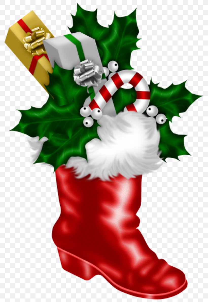 Santa Claus Christmas Day Gift Sock, PNG, 800x1194px, Santa Claus, Aquifoliaceae, Boot, Christmas, Christmas Day Download Free