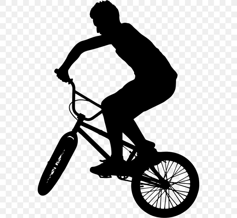 BMX Bike Bicycle Silhouette, PNG, 560x754px, Bmx, Bicycle, Bicycle Accessory, Bicycle Drivetrain Part, Bicycle Frame Download Free