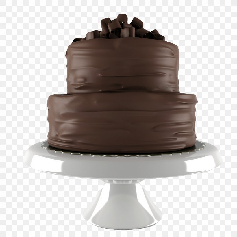 Chocolate Cake Wedding Cake Sachertorte, PNG, 1200x1200px, 3d Computer Graphics, 3d Modeling, Chocolate Cake, Buttercream, Cake Download Free