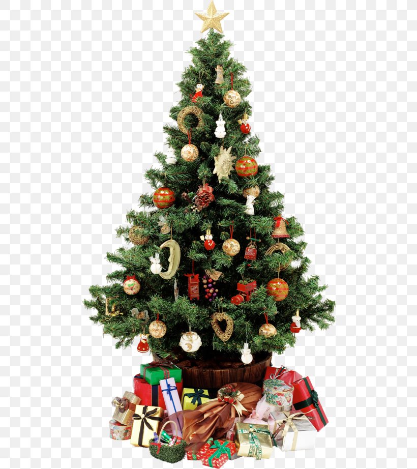 Christmas Tree Santa Claus, PNG, 500x922px, Christmas Tree, Artificial Christmas Tree, Christmas, Christmas Card, Christmas Carol Download Free