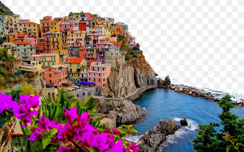 Manarola Riomaggiore Manali, Himachal Pradesh Hotel Wallpaper, PNG, 1920x1200px, Manarola, Cinque Terre, City, Flora, Flower Download Free