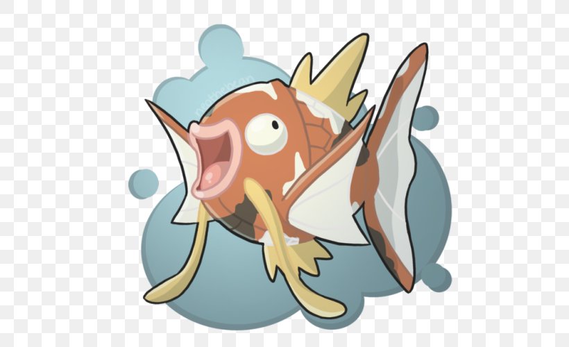 Pokémon: Magikarp Jump, PNG, 500x500px, Magikarp, Art, Cartoon, Elephantidae, Elephants And Mammoths Download Free