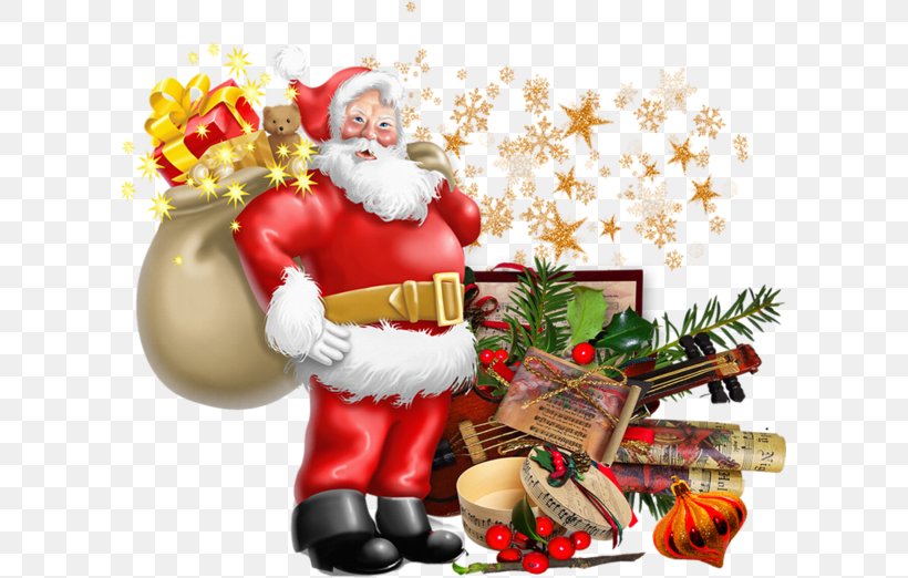 Santa Claus Christmas Gift Saint Nicholas Day Wish, PNG, 600x522px, Santa Claus, Blingee, Christmas, Christmas Decoration, Christmas Ornament Download Free