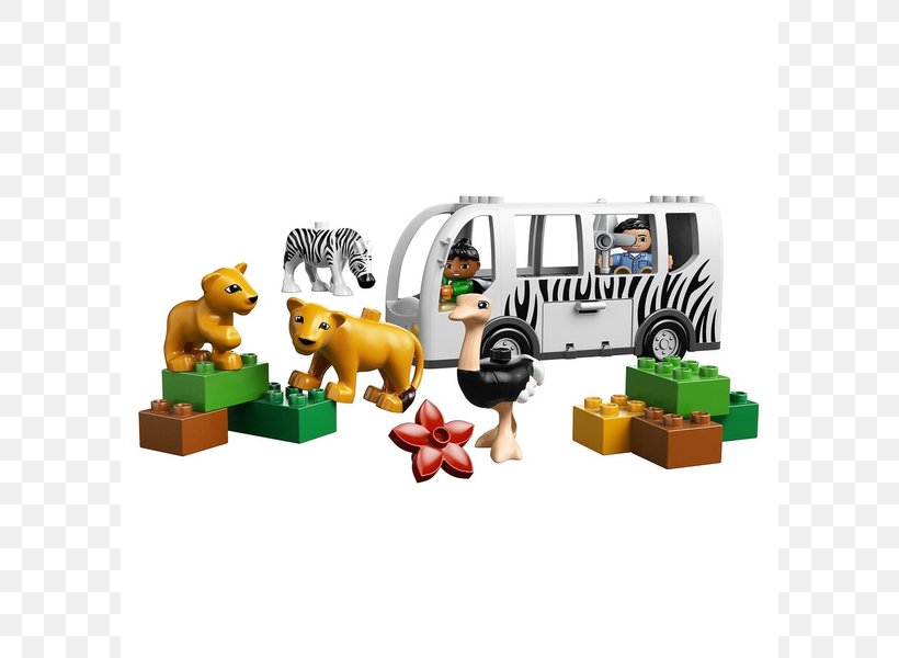 Amazon.com Bus Lego Duplo Toy, PNG, 800x600px, Amazoncom, Bus, Construction Set, Lego, Lego 10801 Duplo Baby Animals Download Free