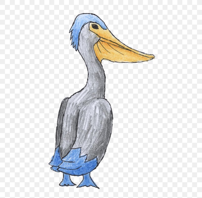 Duck Pelican Bird Illustration Beak, PNG, 578x804px, Duck, Beak, Bird, Brown Pelican, Drawing Download Free