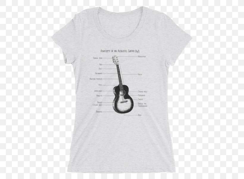 T-shirt Anatomy Neck Common Fig, PNG, 600x600px, Tshirt, Acoustic Guitar, Acoustic Music, Anatomy, Black And White Download Free