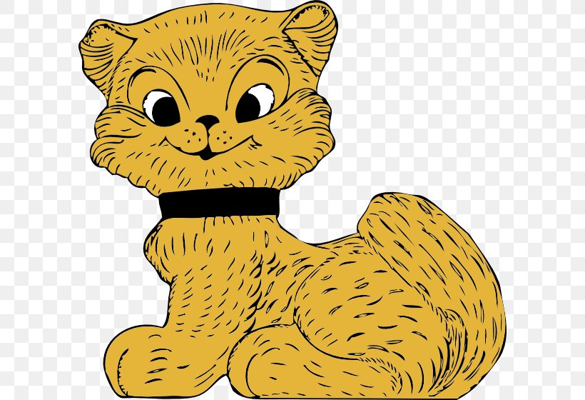 Cat Kitten Clip Art, PNG, 600x560px, Cat, Animal Figure, Big Cats, Black Cat, Carnivoran Download Free