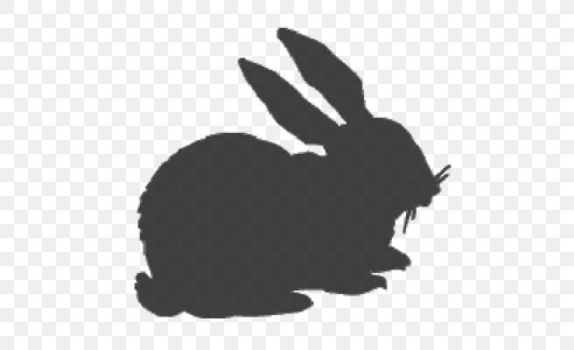 Domestic Rabbit Hare, PNG, 500x500px, Domestic Rabbit, Android, Black And White, Fauna, Game Download Free