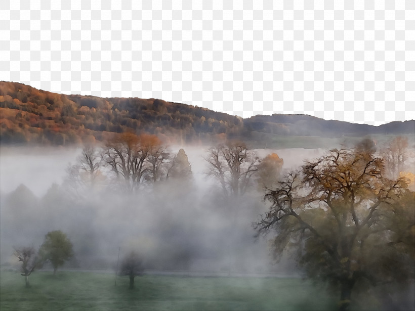 Mist, PNG, 1920x1440px, Watercolor, Escarpment, Hill Station, Lough, Meter Download Free