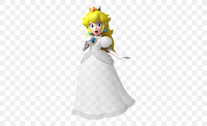 Princess Peach Super Mario Bros. Super Mario World, PNG, 500x500px, Princess Peach, Angel, Bowser, Costume, Doll Download Free