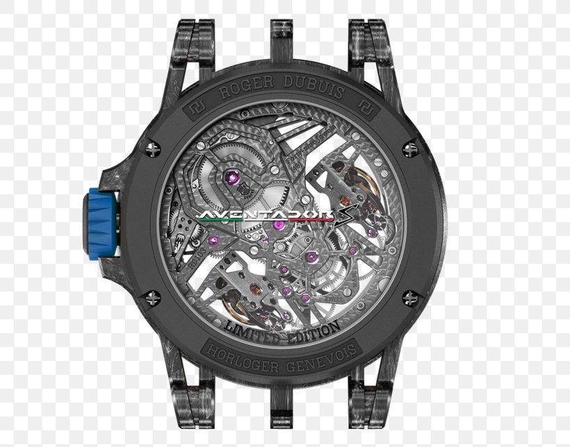 Roger Dubuis Watchmaker Tourbillon Brand, PNG, 672x644px, Roger Dubuis, Brand, Complication, Lamborghini Aventador S, Metal Download Free