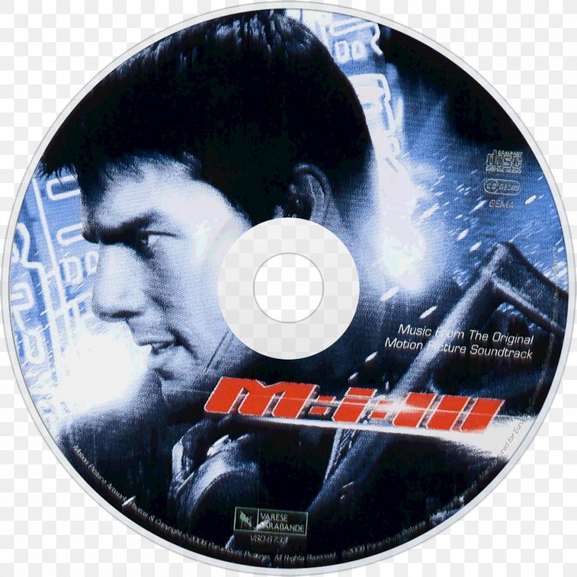 Compact Disc Mission: Impossible III Mission: Impossible 2 Soundtrack, PNG, 1000x1000px, Watercolor, Cartoon, Flower, Frame, Heart Download Free