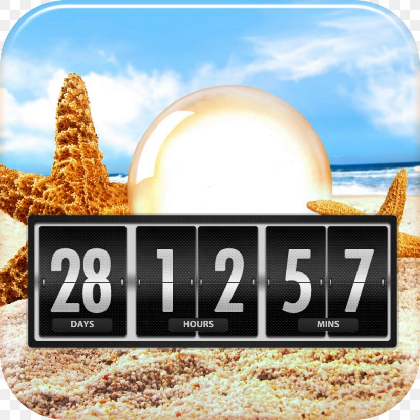 Countdown Timer App Store Android, PNG, 1024x1024px, Countdown, Android, App Store, Brand, Commodity Download Free